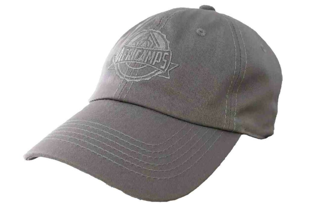 africamps boutique glamping merchandise adult classic cap grey
