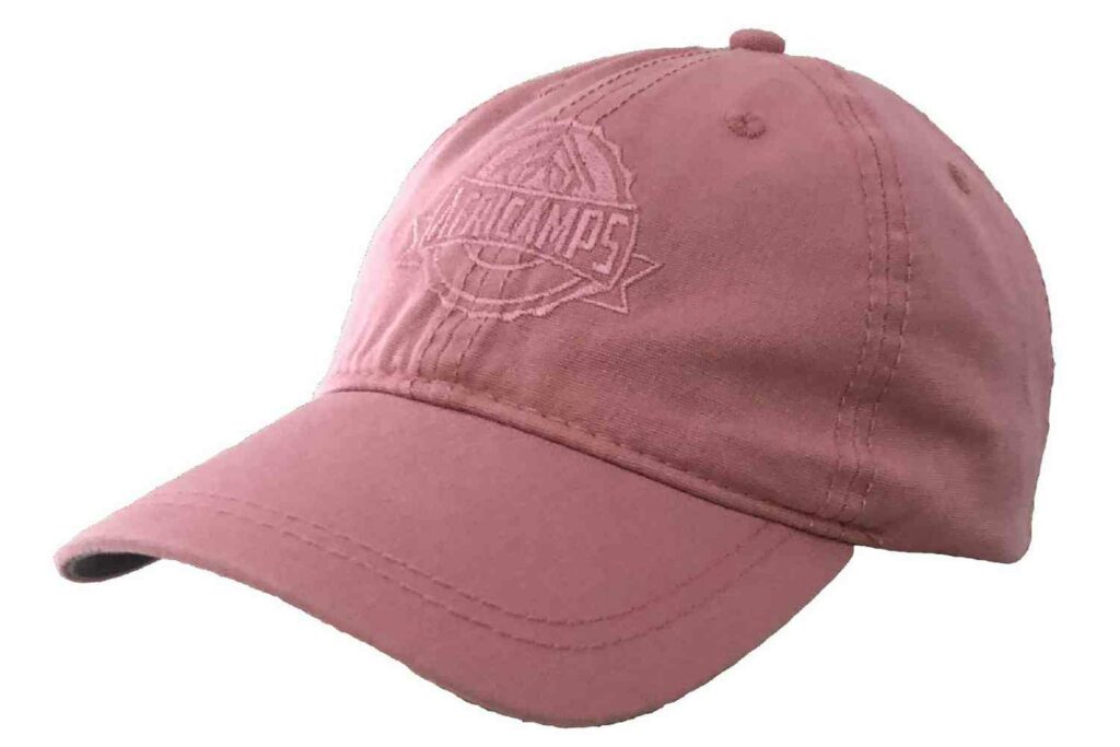 africamps boutique glamping merchandise adult classic cap pink